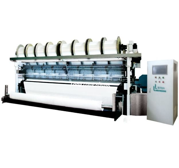  Garment Fabrics Elastic Fabrics And Industrial Fabrics High Speed Single Needle-bar Bale Warp Knitting Machine HKSGE3
