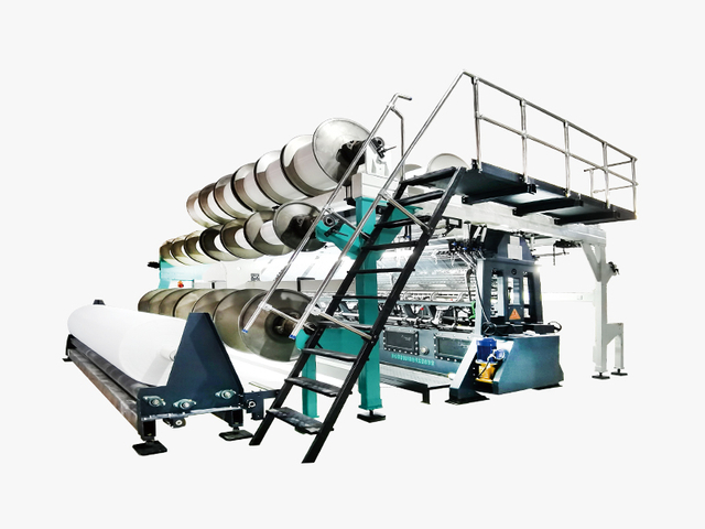 Shoes-Upper-Fabric-Doubel-Needle-bar-Warp-Knitting-Machine