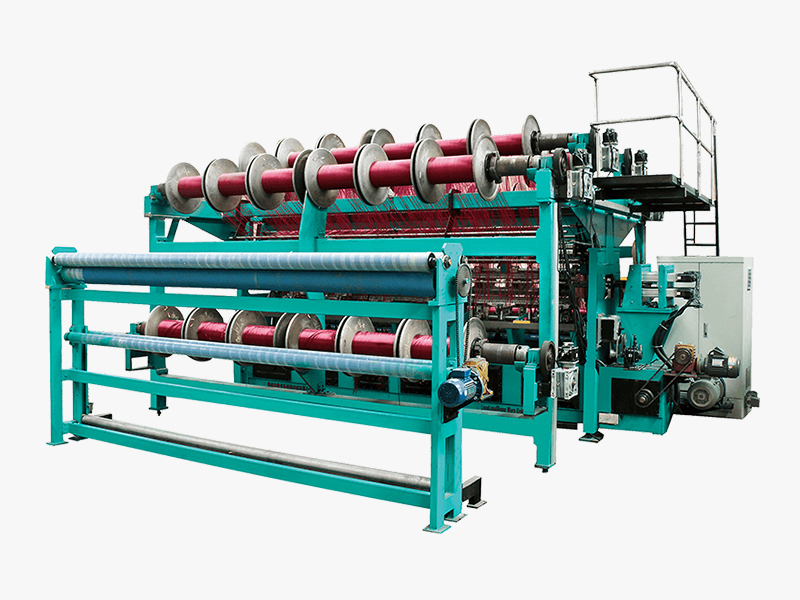 Double-needle-bar-warp-knitting-machine
