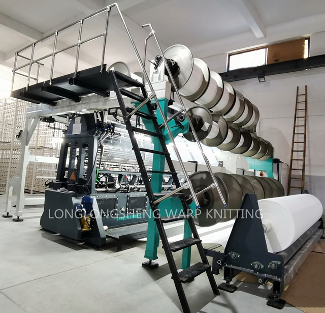 Jacquard Double Needle-bar Warp Knitting Machine GE2812J(RDJ)